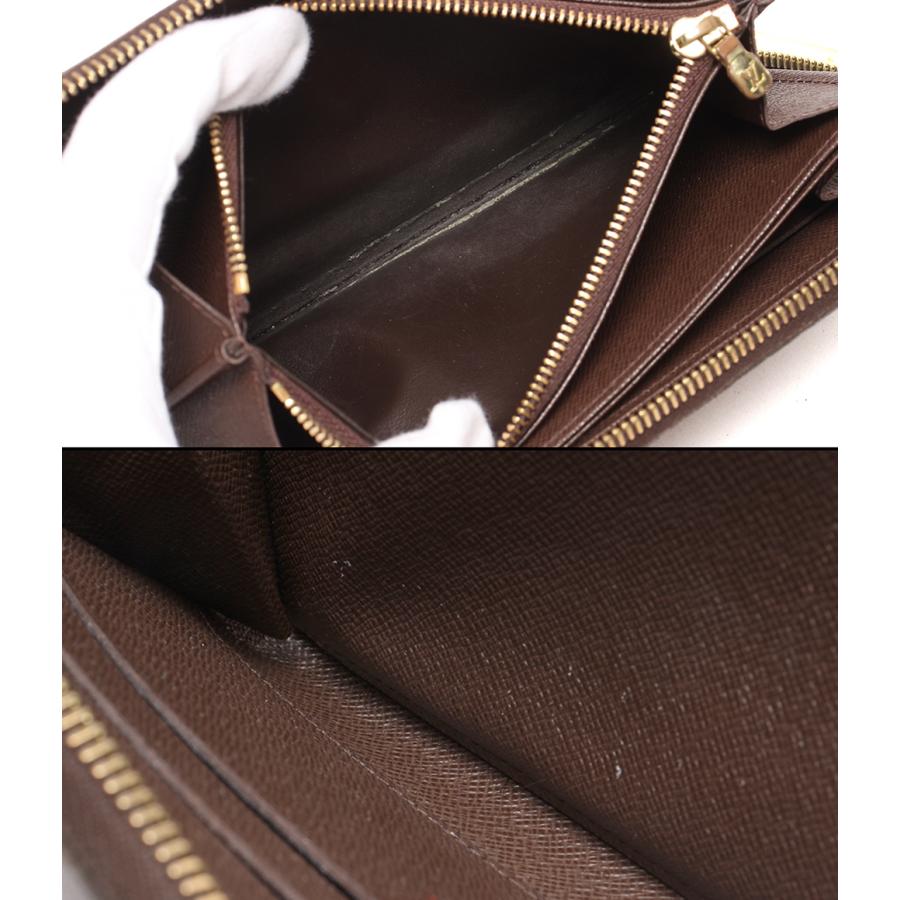 LOUIS VUITTON ルイヴィトン N60015 ダミエ 長財布 ラウンドファスナー
