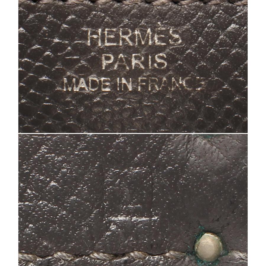 エルメス 長財布 □L刻印 シルバー金具 ケリーウォレット レディース HERMES 中古の画像