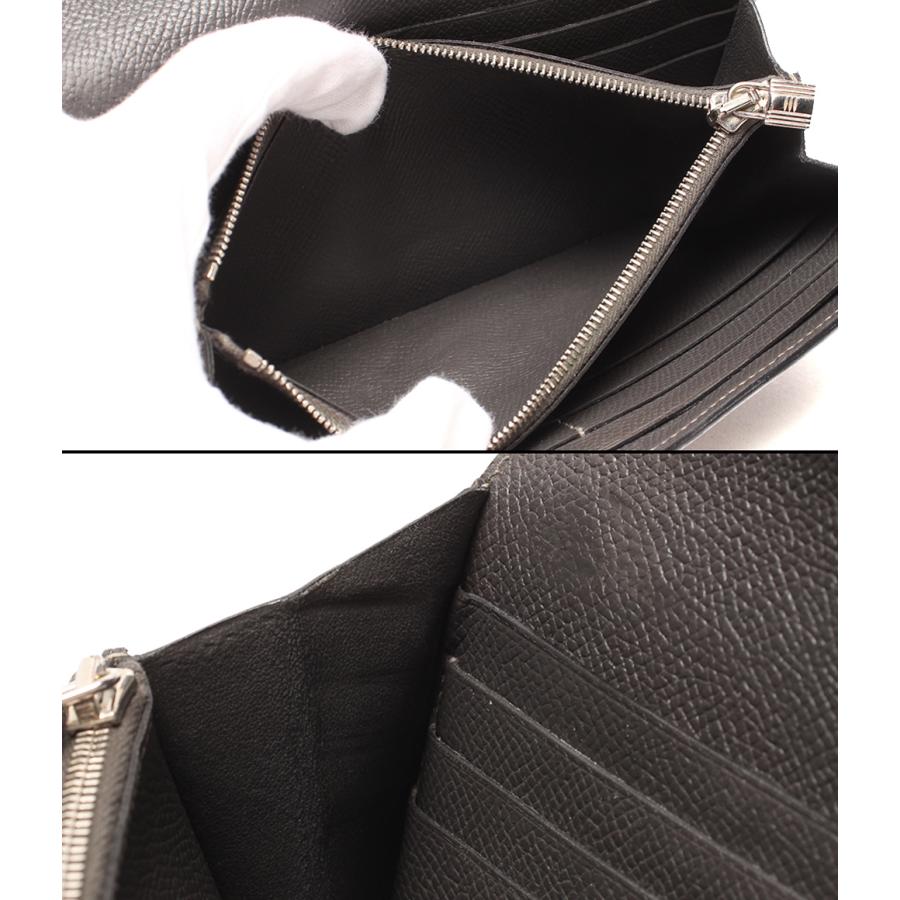 エルメス 長財布 □L刻印 シルバー金具 ケリーウォレット レディース HERMES 中古の画像