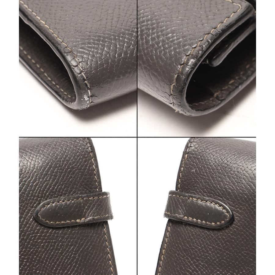 エルメス 長財布 □L刻印 シルバー金具 ケリーウォレット レディース HERMES 中古の画像