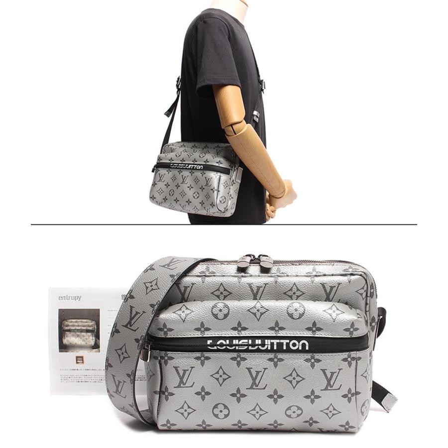 ルイ・ヴィトン ショルダーバッグ シルバー金具 メッセンジャーPM 日本