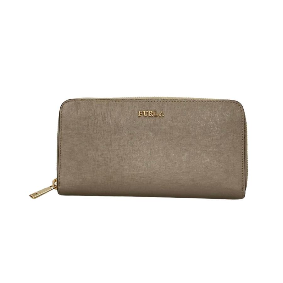 フルラ ラウンドファスナー長財布 レディース Furla 中古