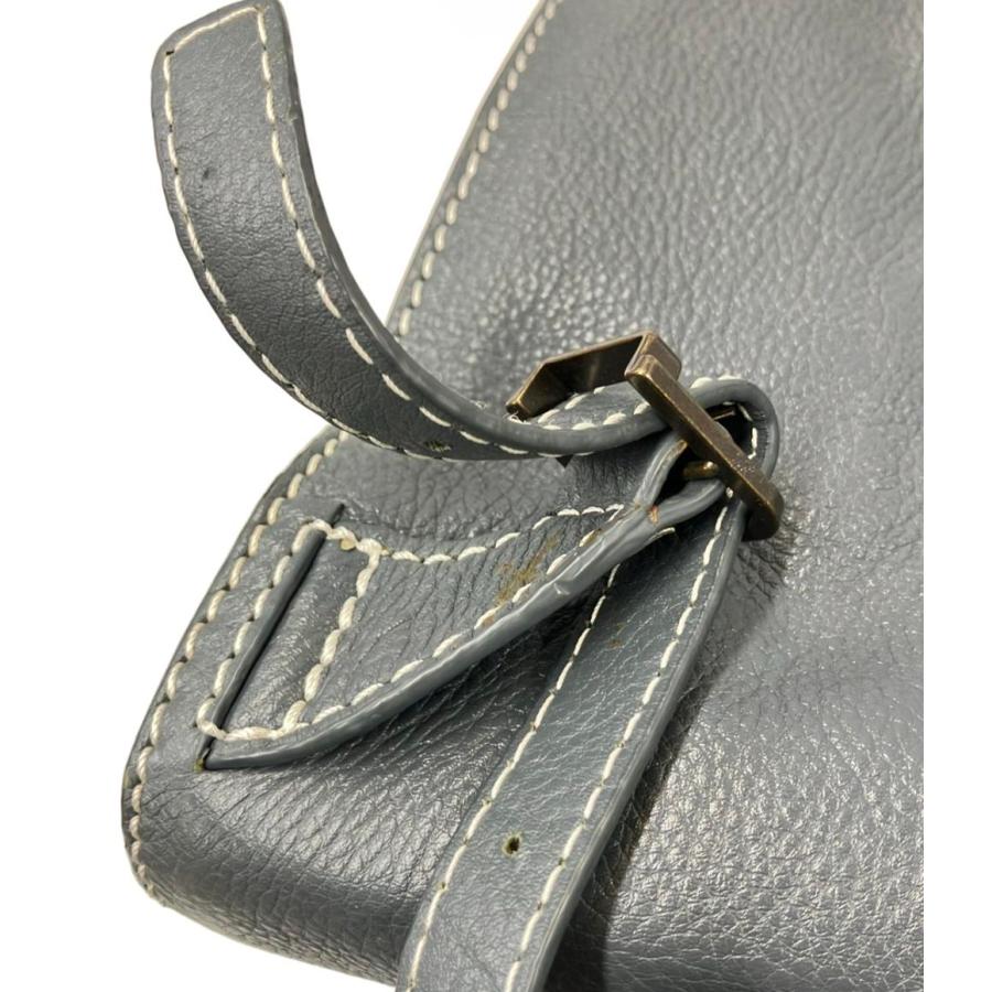 えなりすマザーハウス リュック レイ2 スモーキーグレー2way、シボ革 マザーハウス 2way ショルダーバッグ 肩掛け リュック デイパック