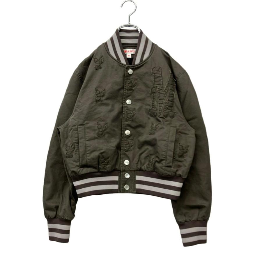 エムエーエスユー ブルゾン 25ss SUMMER VARSITY JACKET スナップ 