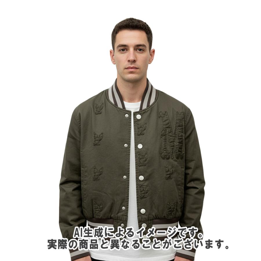 エムエーエスユー ブルゾン 25ss SUMMER VARSITY JACKET スナップ 