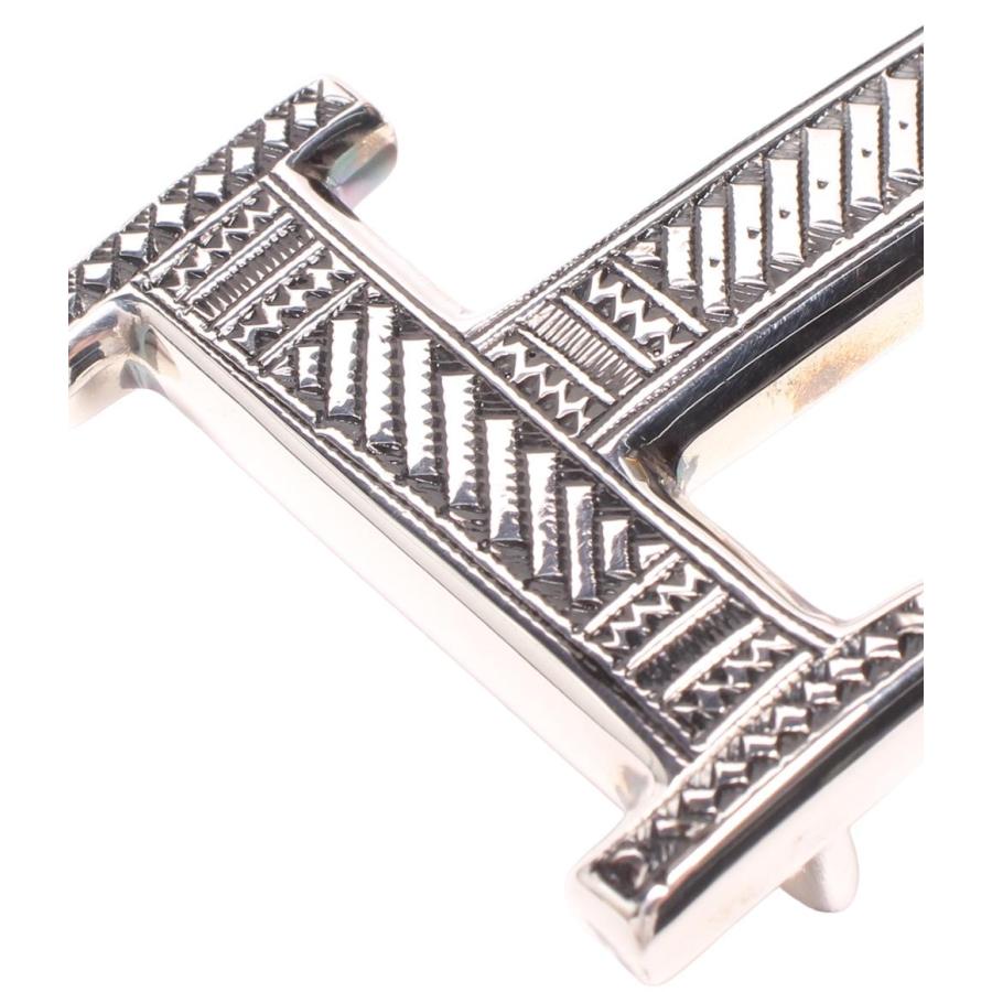 エルメス ベルトバックル Hバックル SV925 トゥアレグ 32mm ユニ  