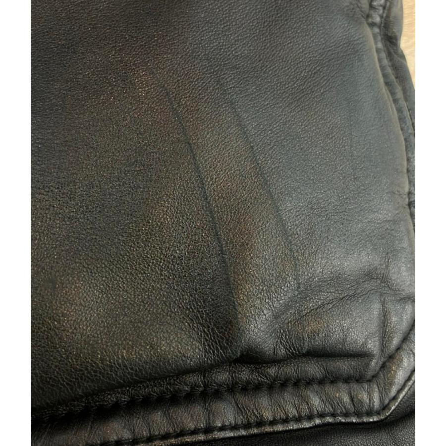 ディースクエアード レザー ダウンベスト メンズ SIZE 44 DSQUARED2