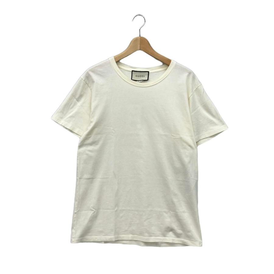 美品 グッチ 半袖Tシャツ ダメージ加工 493117-X3185 メンズ SIZE M (M 