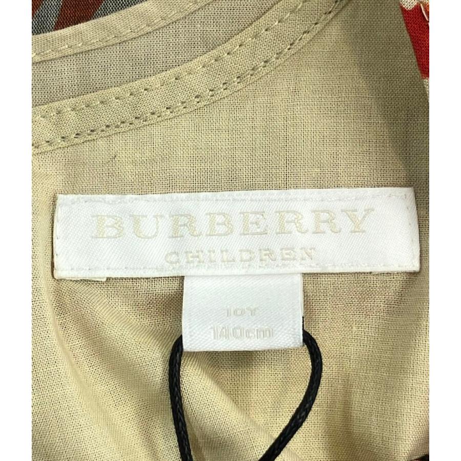 美品 バーバリー チルドレン 花柄ワンピース キッズ SIZE 10Y 140cm