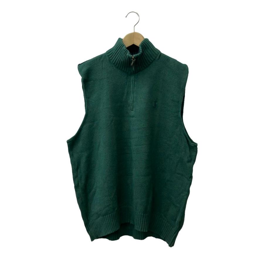 ポロバイラルフローレン ハーフジップニットベスト メンズ SIZE XL (XL