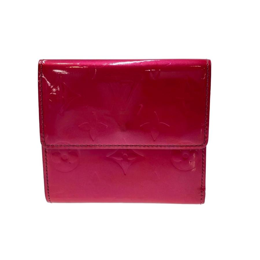 訳あり ルイ・ヴィトン Wホック 二つ折り財布 ポルトモネビエカルト