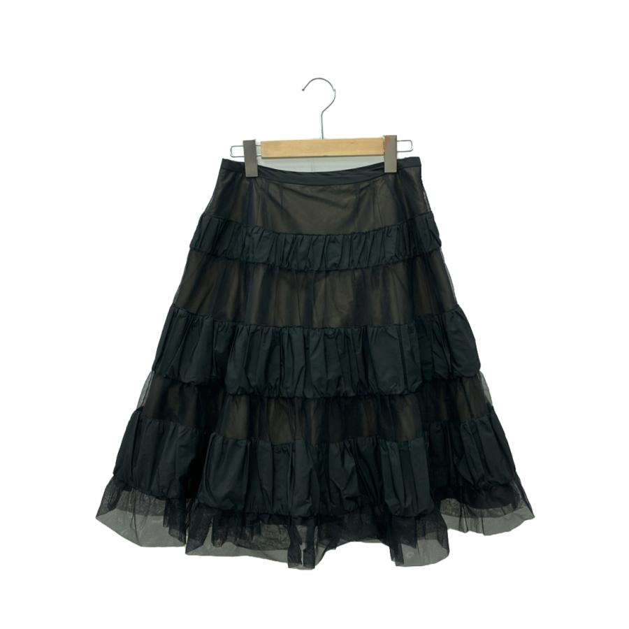 美品 フォクシー チュールフレアスカート レディース SIZE 38 (S 