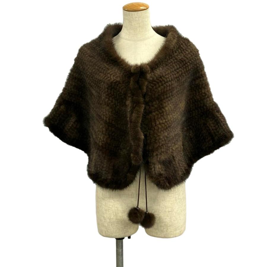 美品 ミンクポンチョ レディース SIZE M〜L (L) 中古 : Rehello by