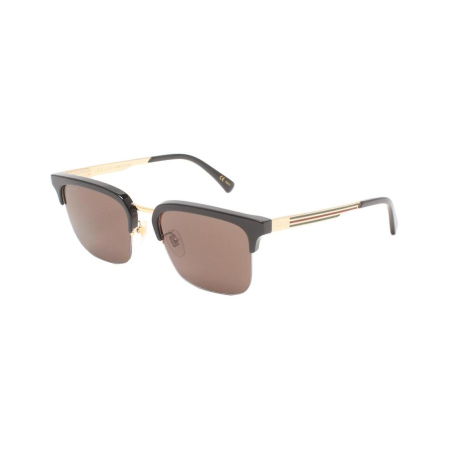 美品 グッチ サングラス アイウェア GG1226S メンズ GUCCI 中古 
