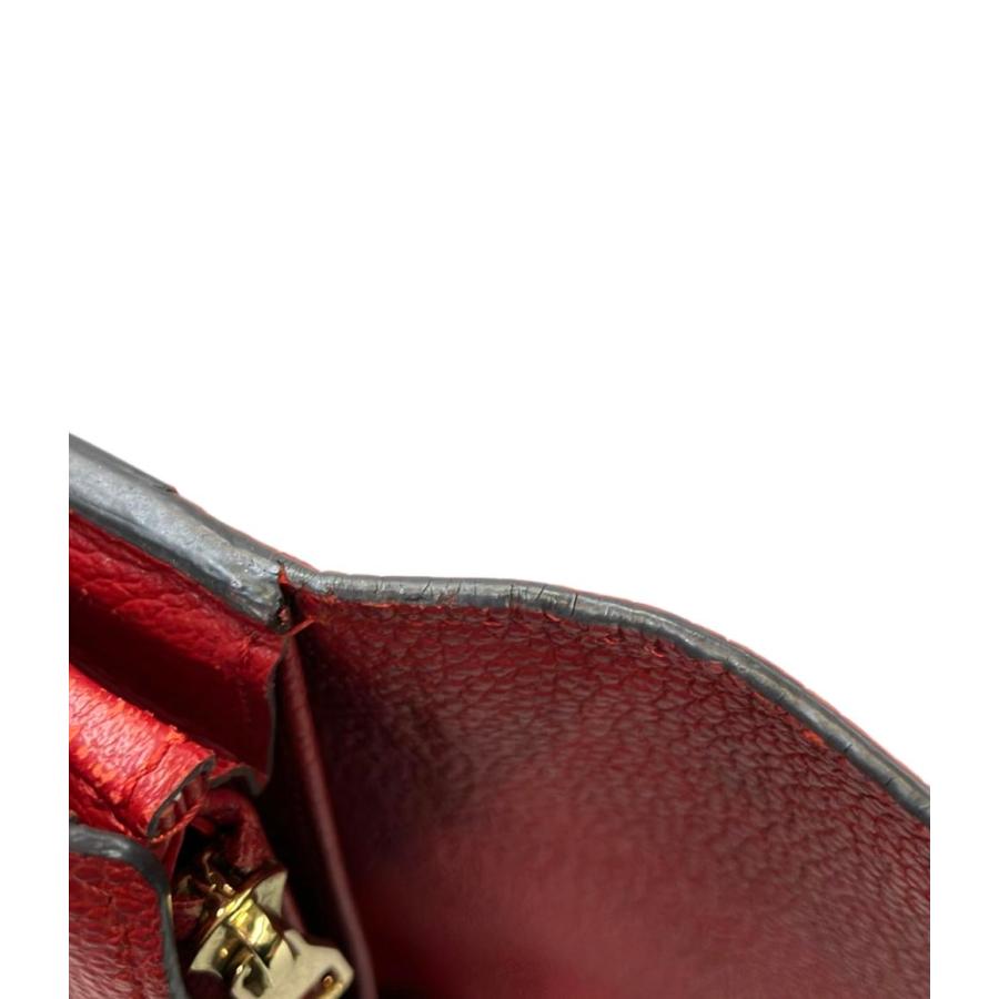LOUIS VUITTON ポルトフォイユ サラ モノグラム アンプラント 赤 LOUIS VUITTON◇ポルトフォイユ・サラ_モノグラムアンプラント