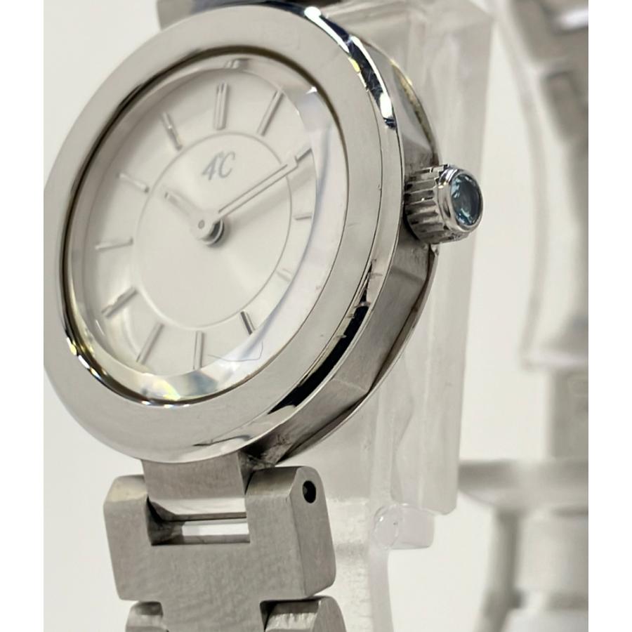 ヨンドシー 腕時計 クオーツ シルバー レディース 4℃ 中古 : Rehello