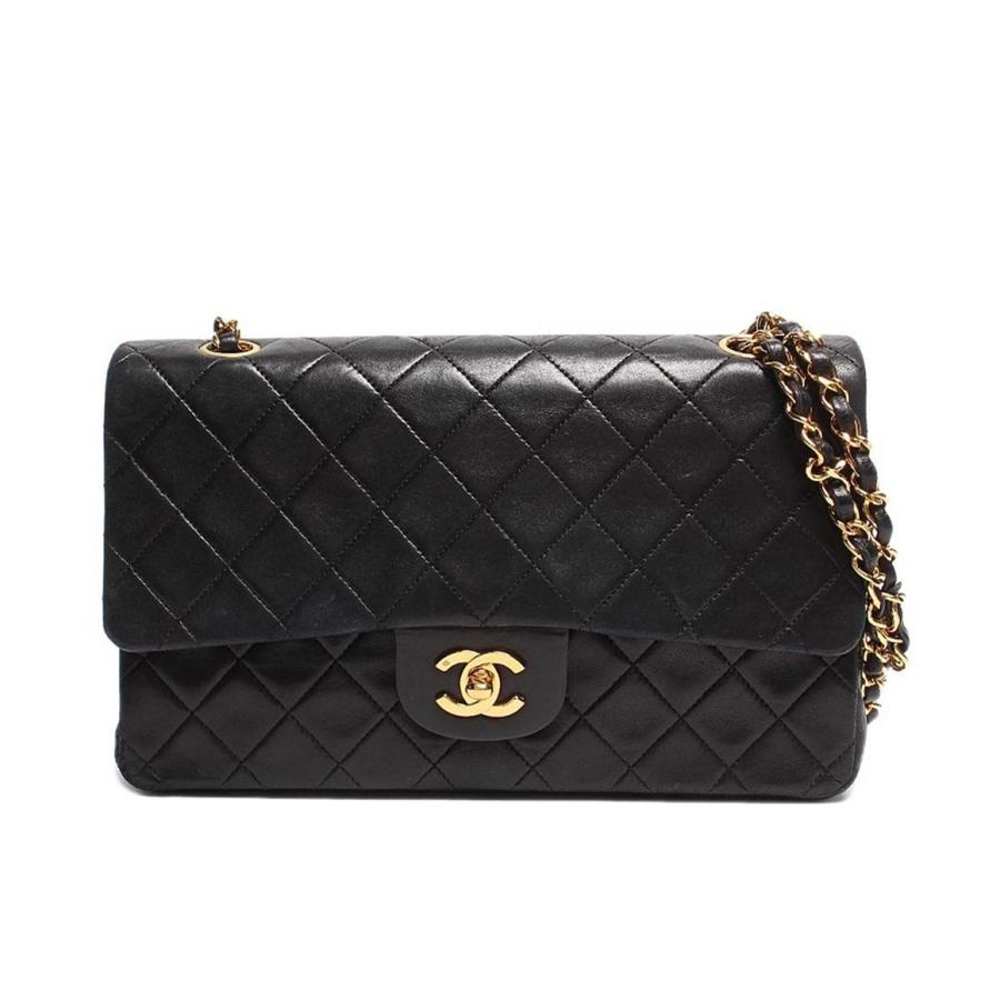 シャネル ココマーク フラップ ダブルチェーン ショルダーバッグ Y04711 シャネル ダブル チェーンショルダーバッグ ダブルフラップ ココマーク