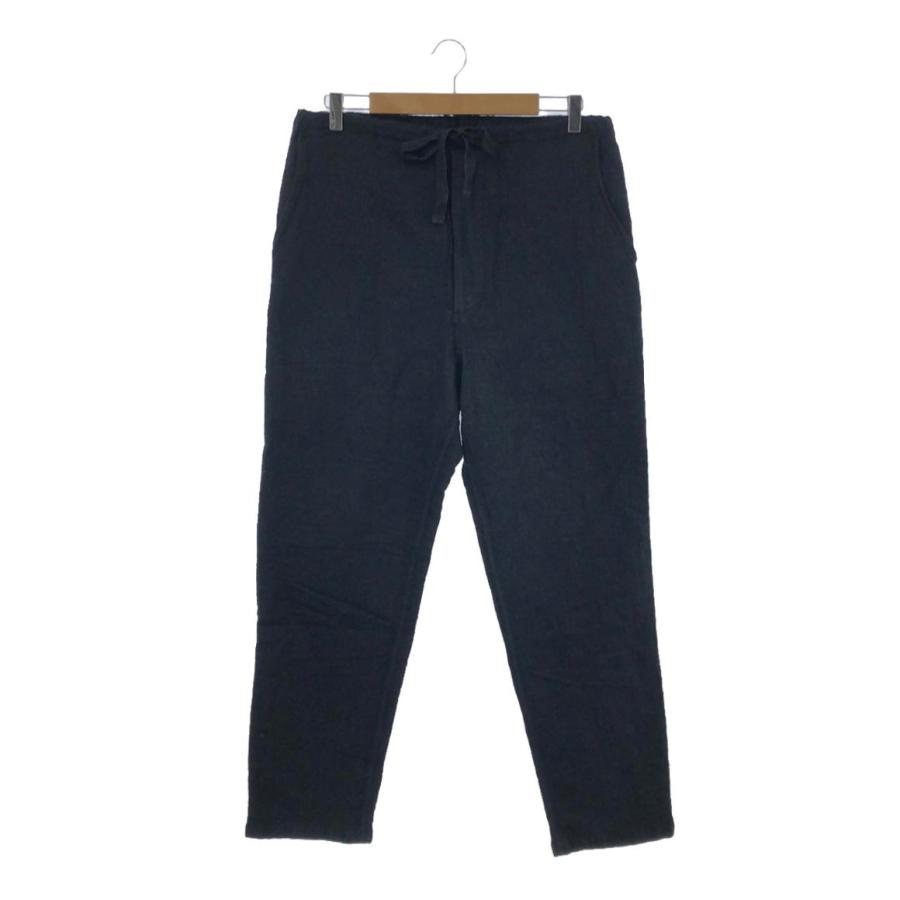 comoli コモリ　ウールパンツ　ネイビー ゴムウエストパンツ　サイズ1 コモリ ウールパンツ メンズ SIZE 1 (S) COMOLI 中古 : Rehello by