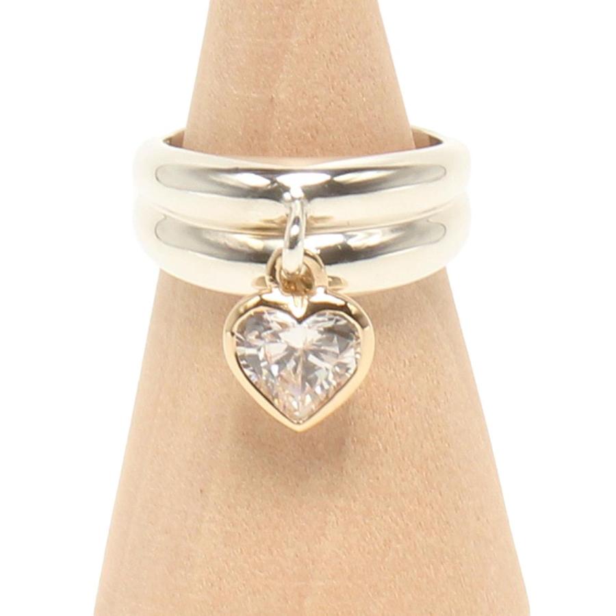 美品 スタージュエリー リング 指輪 K14 SV925 レディース SIZE 7号 STAR JEWELRY 中古 | 