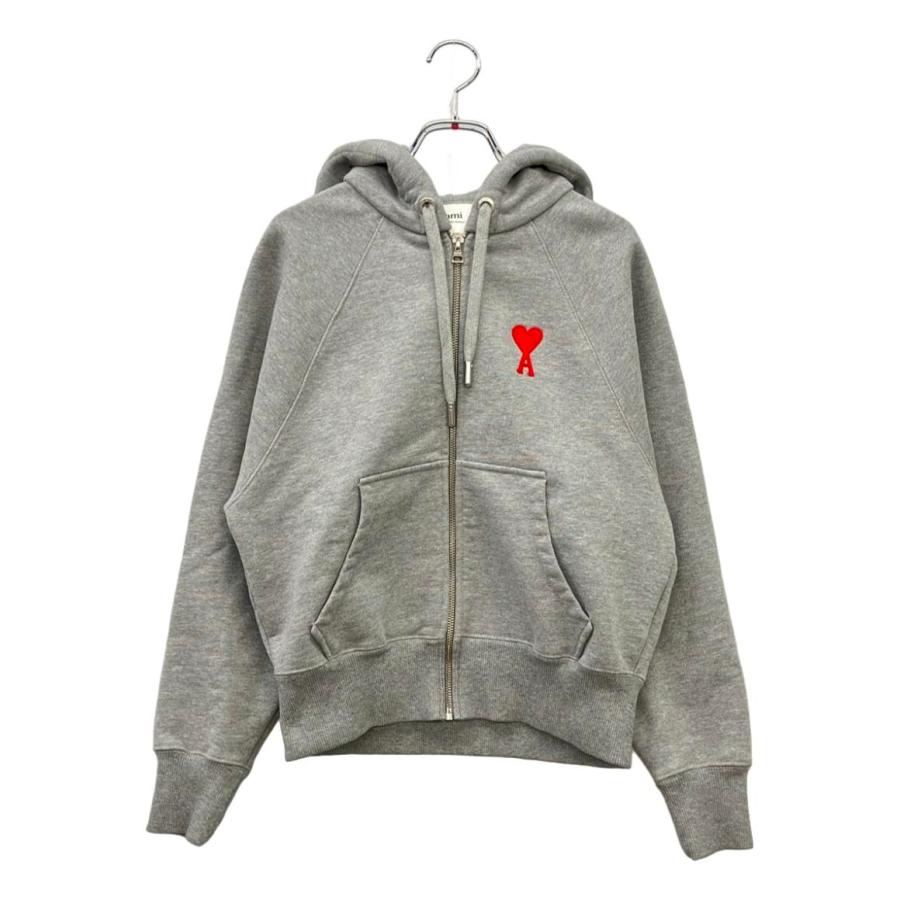 未使用級 アミ アレクサンドルマテュッシ ジップアップパーカー アミ アレクサンドル マテュッシ パーカー ジップ ロングスリーブ