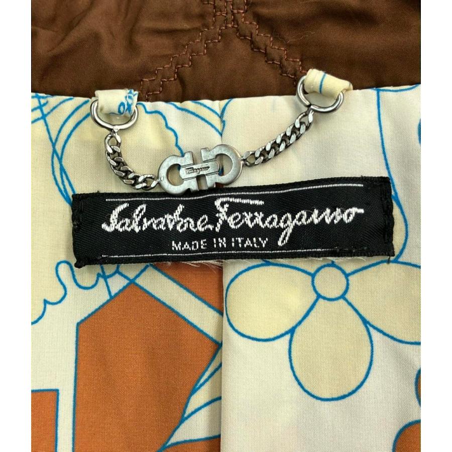 サルヴァトーレフェラガモ キルティング ジャケット レディース