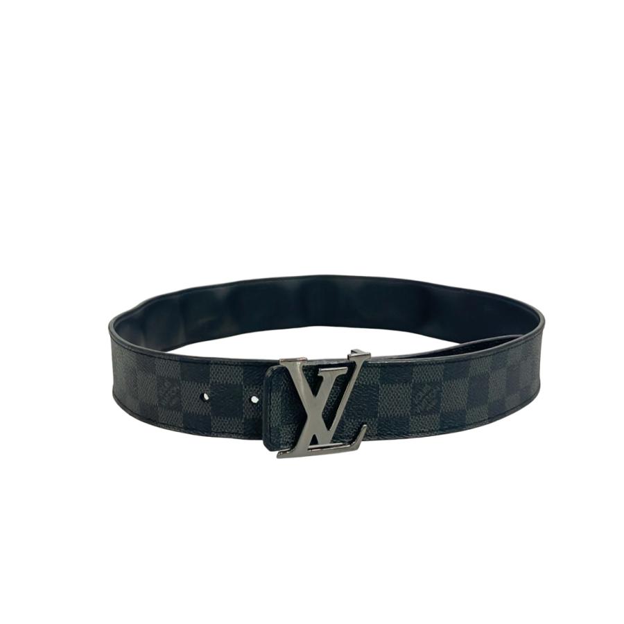LOUIS VUITTON ダミエ サンチュール LVイニシャル サイズ100 ベルト サンチュール ルイヴィトン LOUIS VUITTON ダミエ モノグラム