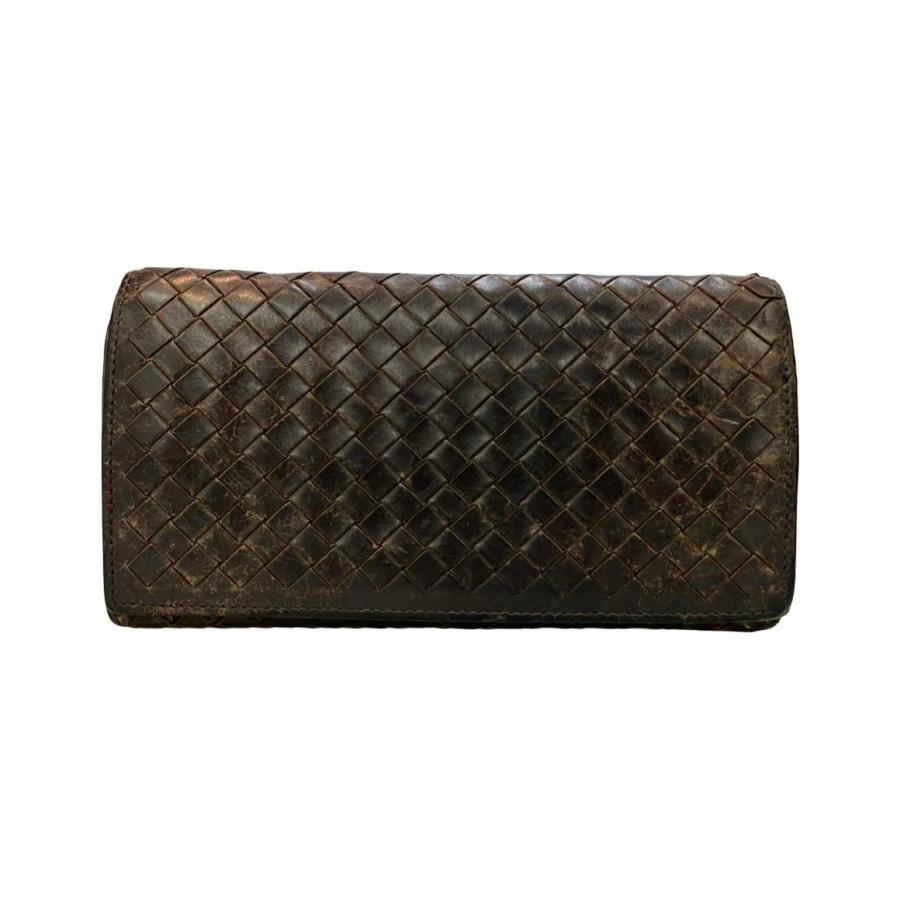 ボッテガ・ヴェネタ 長財布 イントレチャート メンズ BOTTEGA VENETA