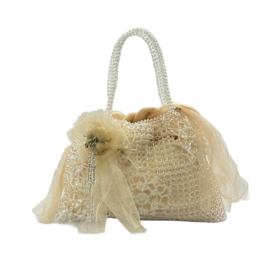 アンテプリマ ハンドバッグ トートバッグ クリアビーズバッグ