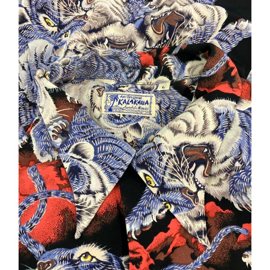 カラク虎シャツ&Tシャツセット メンズLサイズ カラク虎シャツ&Tシャツセット メンズLサイズ 未使用 Karaku 虎