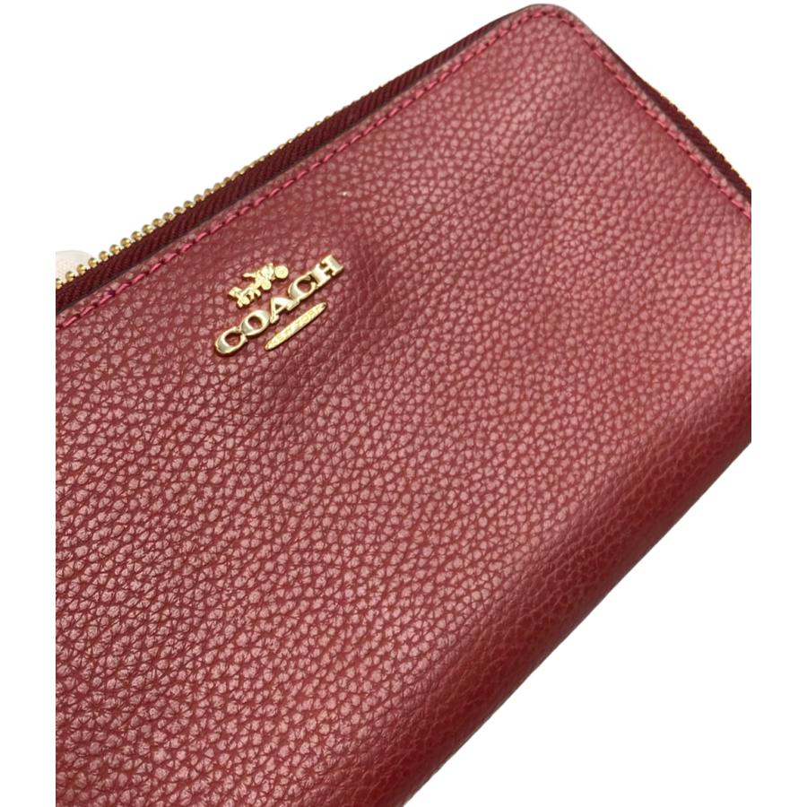 コーチ ラウンドファスナー長財布 F16612 レディース COACH 中古