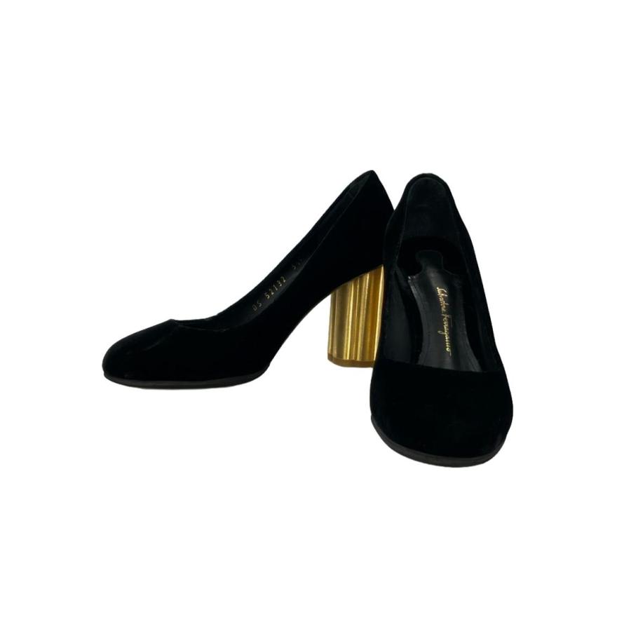 未使用 フェラガモ vara ヴァラ ヌバック パンプス 7B 黒 FERRAGAMO/フェラガモ_Women通販 | ヴァラ 【送料無料】 | 三越伊勢丹