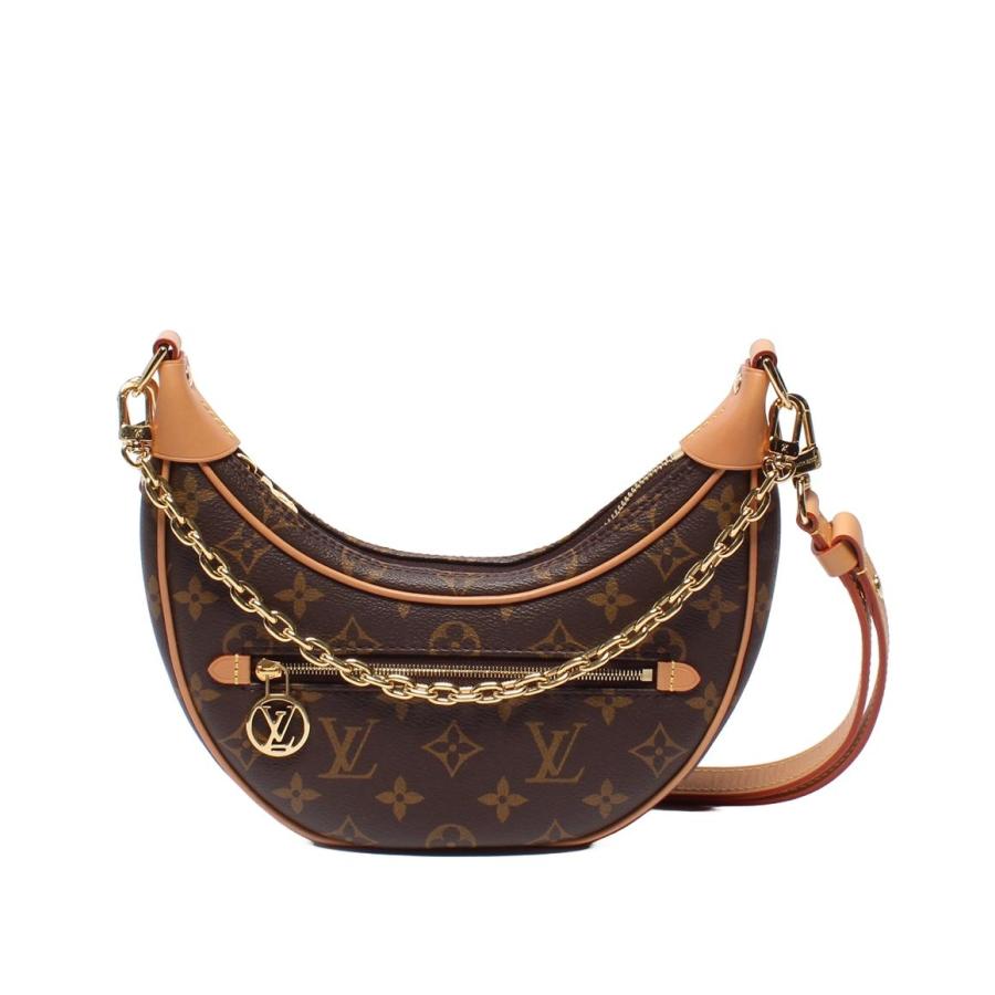 美品 ルイ・ヴィトン ハンドバッグ ショルダーバッグ 半月型 ループ