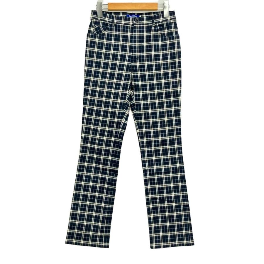 【超美品】バーバリー  36サイズ　Sサイズ　パンツ　長ズボン　チェック 美品 バーバリーブルーレーベル ロングパンツ チェック柄
