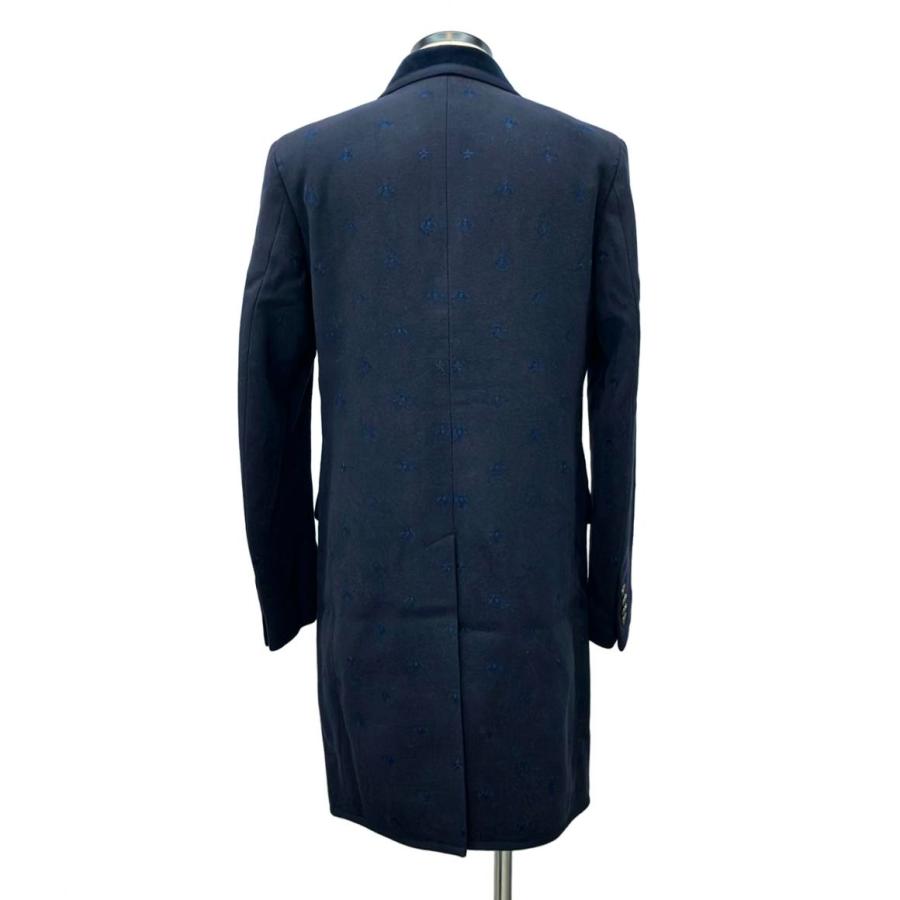 GUCCI グッチ チェスターコート 黒 40(M位) 4103625E0064 GUCCI グッチ チェスターコート 黒 44R - メルカリ