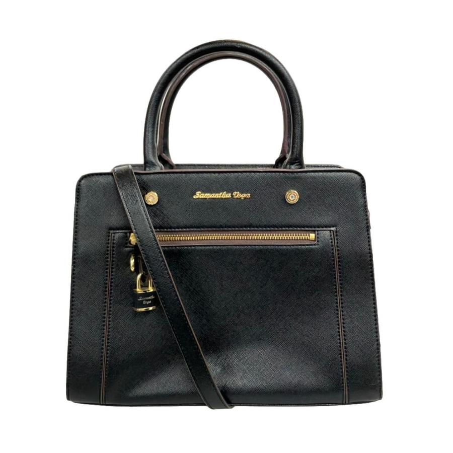 サマンサベガ ハンドバッグ サマンサベガ SAMANTHAVEGA ツイードベルトビジューハンドバッグ