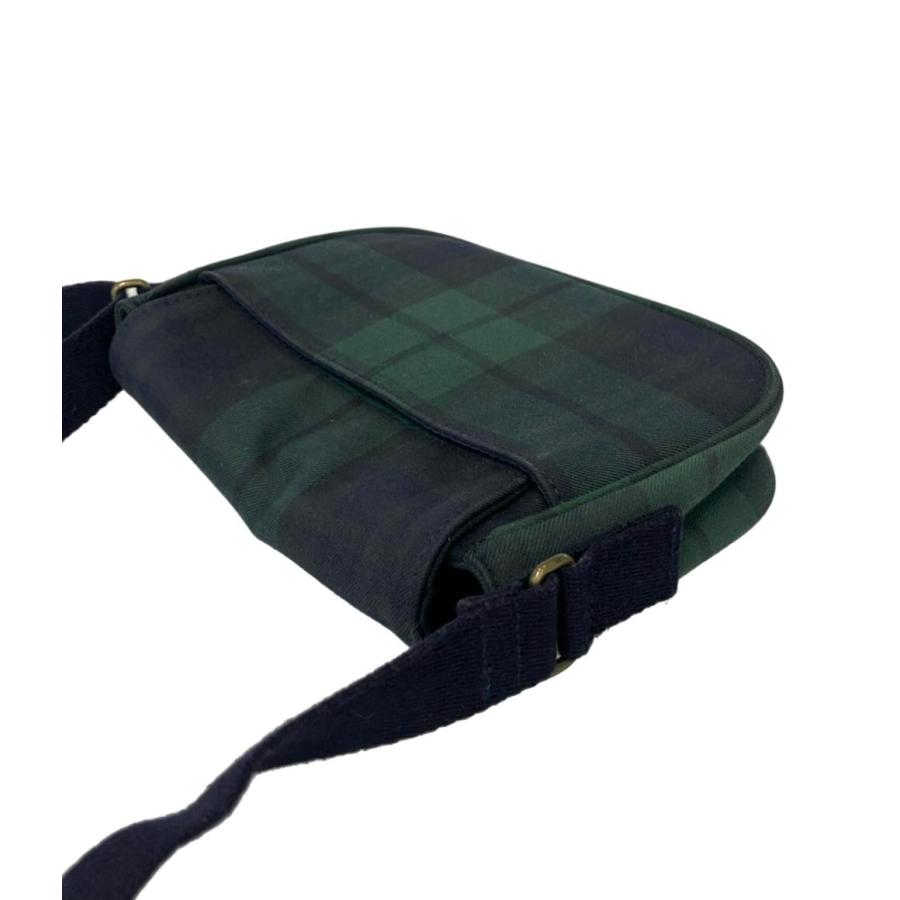 【美品】POLO RALPH LAUREN チェック柄ショルダーバッグ ラルフローレン ショルダーバッグ 斜め掛け チェック柄 メンズ