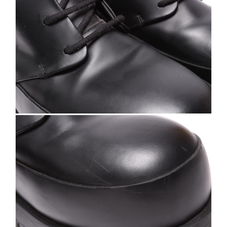 サルヴァトーレフェラガモ ショートブーツ 厚底 サイド