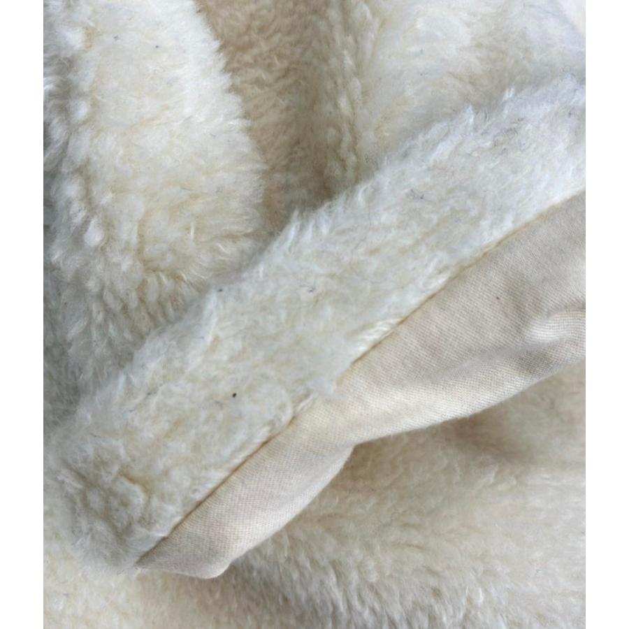 プリスティン PRISTINEウールハニカムノーカラージャケット プリスティン ノーカラーボアジャケット レディース SIZE M (M