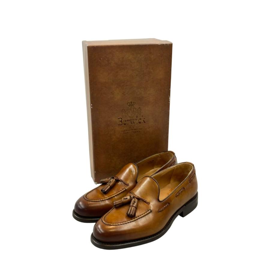 バーウィック タッセルローファー メンズ SIZE UK 7 (26cm) Berwick