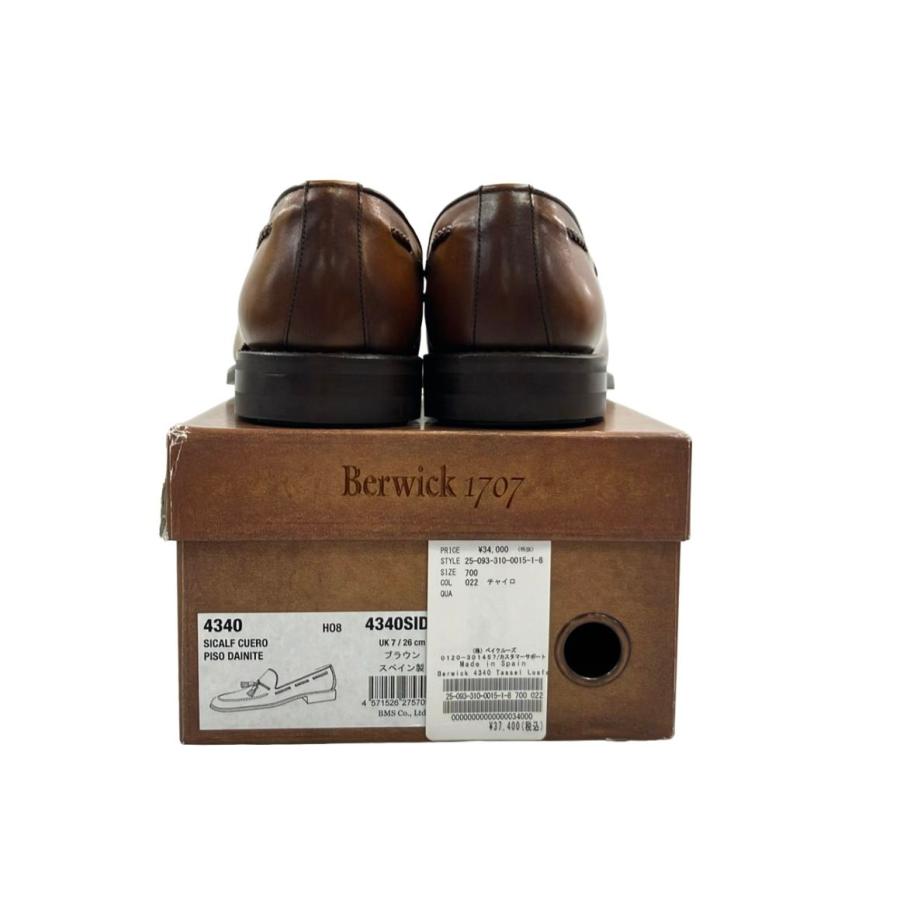 Berwick（バーウイック）タッセルローファー　UK7/26.5cm バーウィック タッセルローファー メンズ SIZE UK 7 (26cm) Berwick