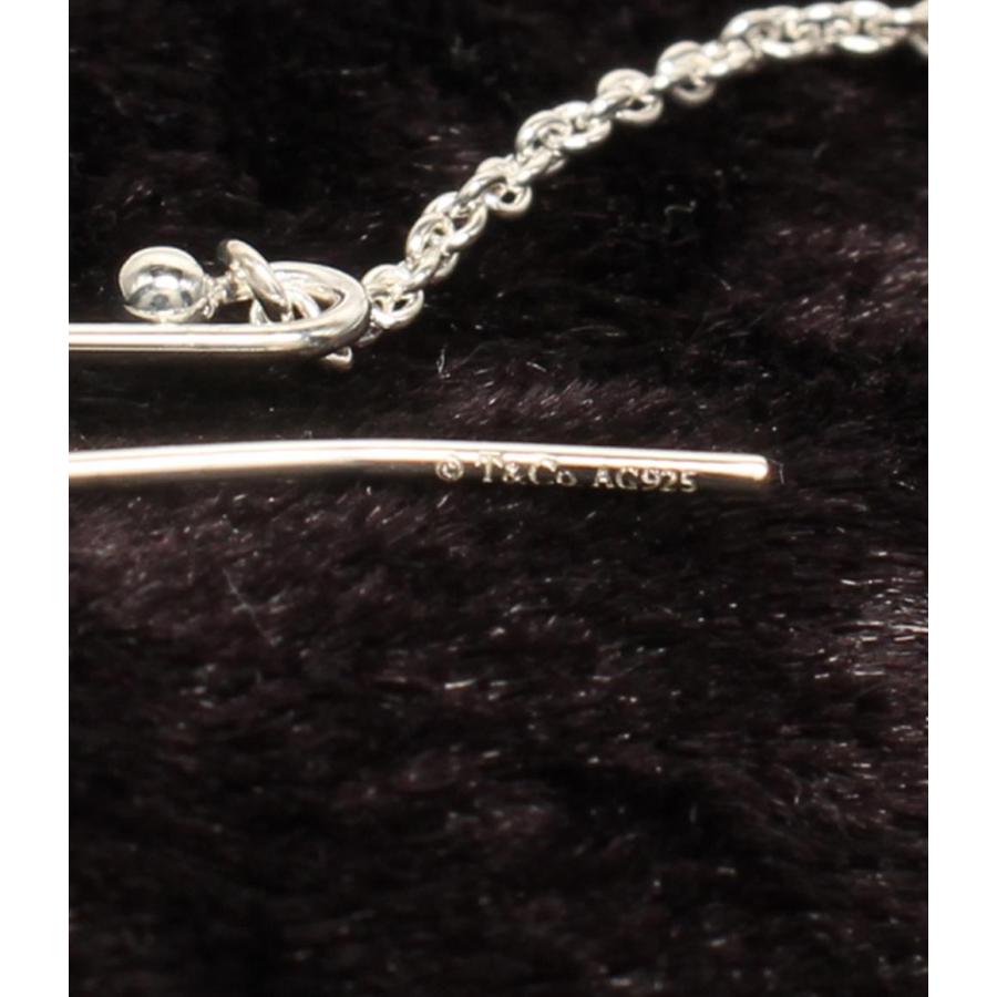 美品 ティファニー ピアス SV925 オープンハート スイング