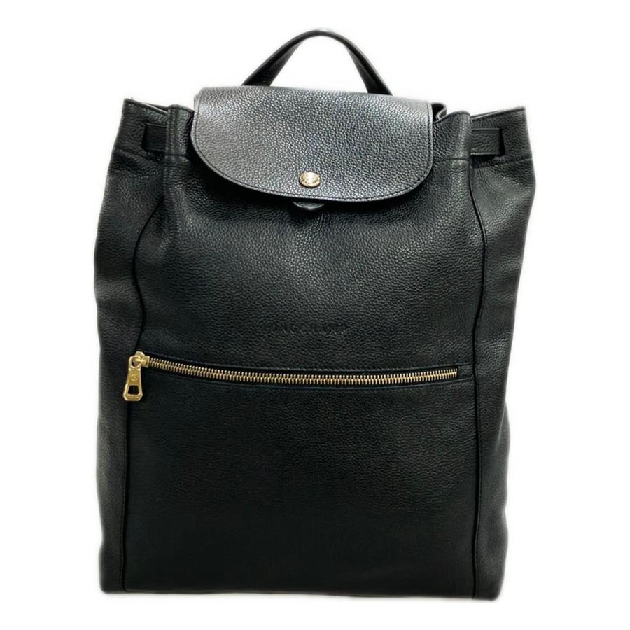ロンシャン リュック レザー ル・フローネ ノワール レディース