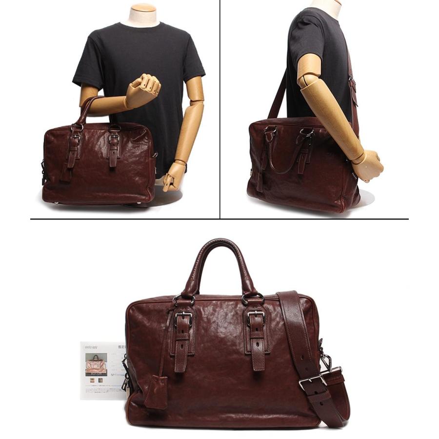 プラダ 2wayレザ―ボストンバッグ シルバー金具 メンズ PRADA 中古