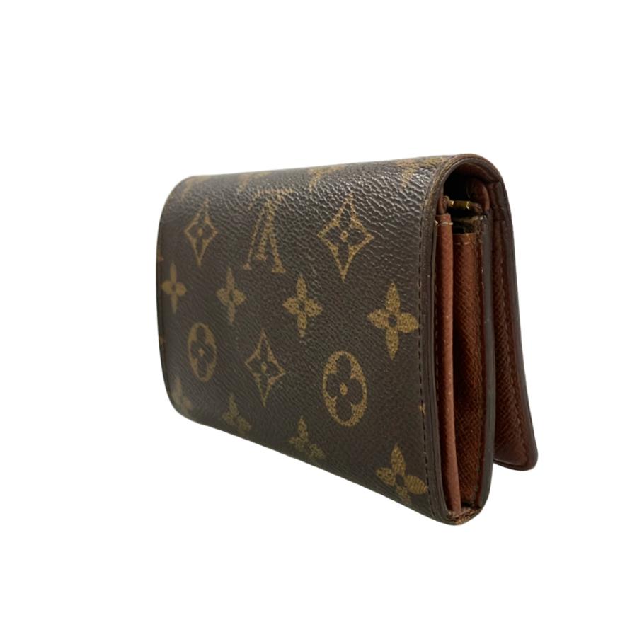 26g-377x【中古】LOUIS VUITTON　ﾙｲｳﾞｨﾄﾝ　ﾎﾟﾙﾄ ﾌｫｲﾕ ﾄﾚｿﾞｰﾙ　ﾓﾉｸﾞﾗﾑ　M61736　二つ折り財布 LOUIS VUITTON - 26g-377x【中古】LOUIS VUITTON ﾙｲｳﾞｨﾄﾝ ﾎﾟﾙﾄ ﾌｫｲﾕ
