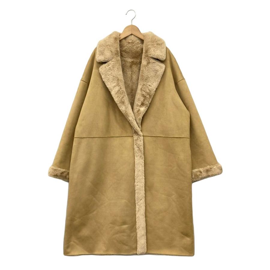 【美品】コムサデモード ムートンコート Sサイズ リアルムートン ファーコート COMME CA DU MODE MEN リアルムートンコート ファー 【美品