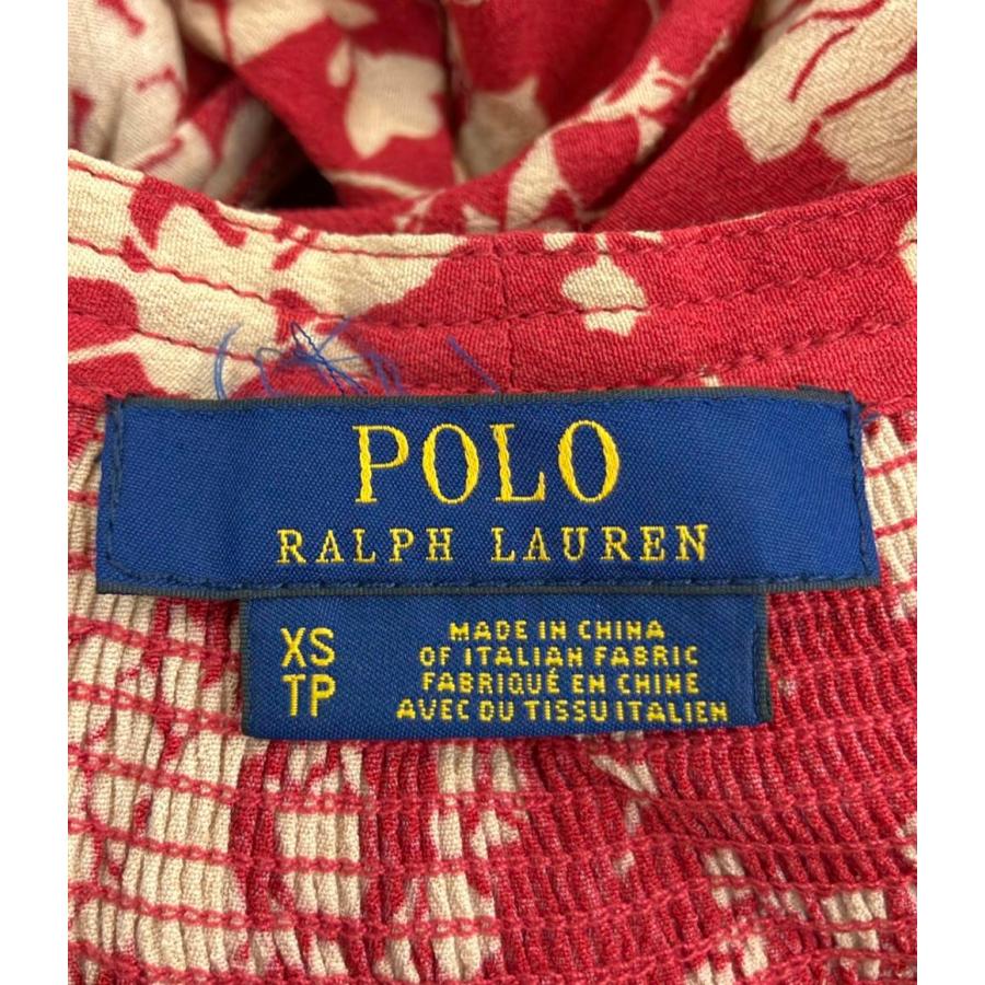 ポロ・ラルフローレン 半袖リボンブラウス レディース SIZE XS ポロ・ラルフローレン 半袖リボンブラウス レディース SIZE XS
