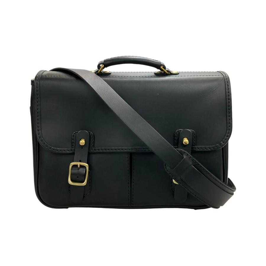 ヘルツ ショルダーバッグ ビジネスバッグ 2WAY 斜め掛け レザー メンズ