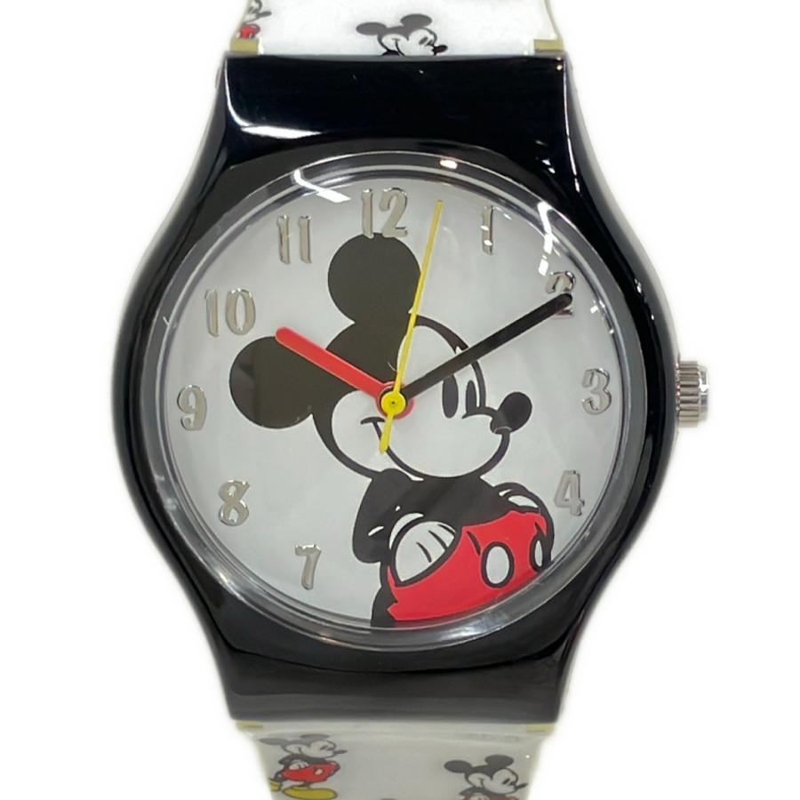 美品 ディズニー 腕時計 ミッキーマウス クオーツ レディース メンズ 