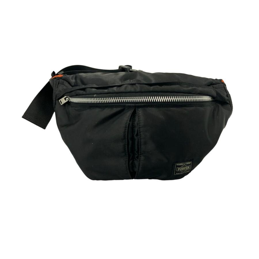 PORTER タンカー ウエストバッグ ボディバッグ 黒 初期モデル 希少 ポーター ウエストバッグ ボディバッグ タンカー メンズ PORTER 中古