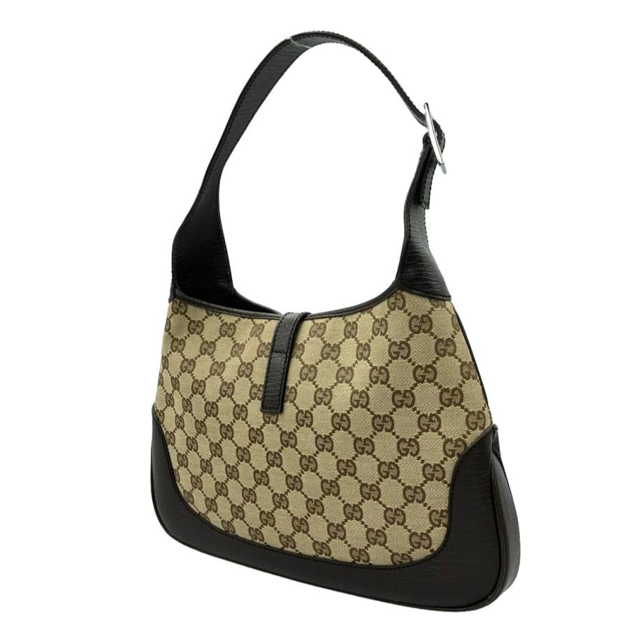 GUCCI グッチ　ジャッキー　キャンバス　ワンショルダーバッグ　ハンドバッグ グッチ ハンドバッグ ワンショルダーバッグ 肩掛け GGキャンバス